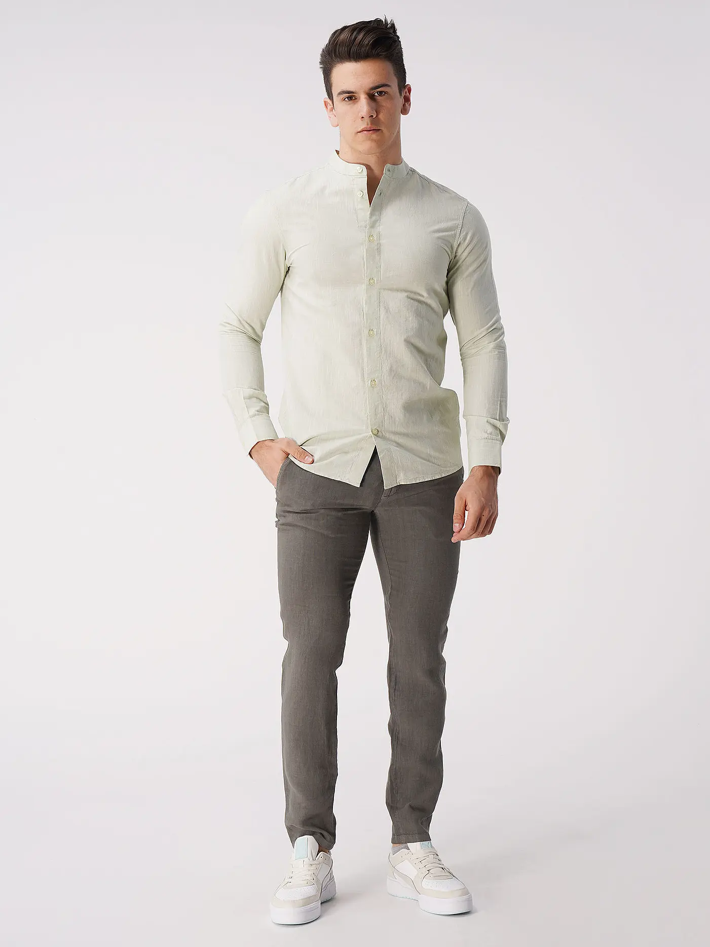 KNOWLEDGE COTTON APPAREL | Hemd | grün